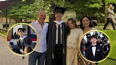 stranger things star noah schnapp celebrates graduation and the start of a new chapter