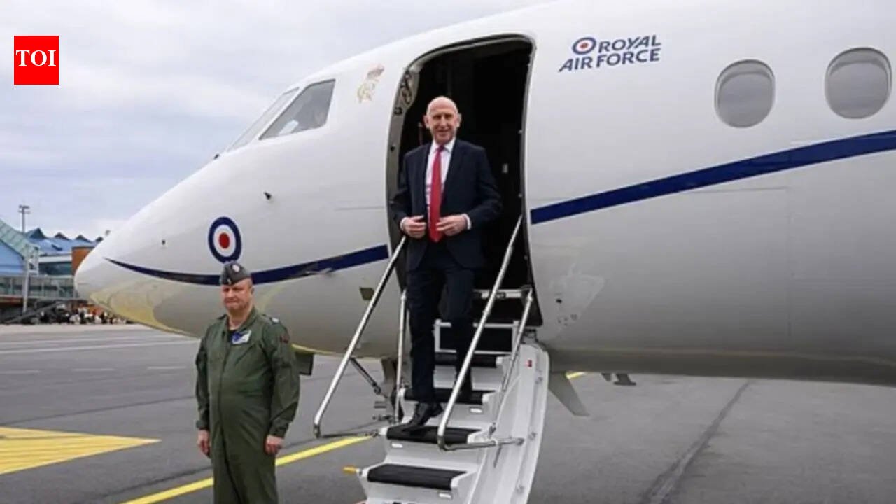 ‘Reckless Russian interference RAF jet carrying UK defence secretary hit