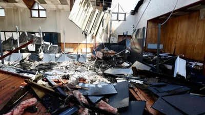 an indian origin entrepreneur was targeted in belfast as his soon to open supermarket was set on fire in a deliberate act of arson photo irish news