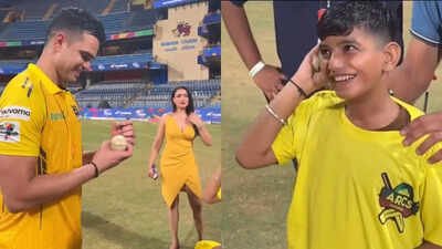 arjun tendulkar turns fan39s pain into cherished memory screengrabs
