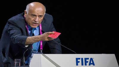 head of palestinian soccer says he wasn39t granted us visa to attend world cup