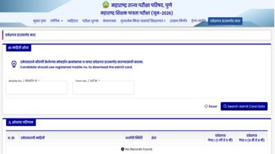 maha tet admit card 2026