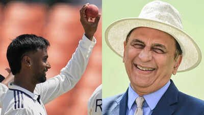 manav suthar and sunil gavaskar