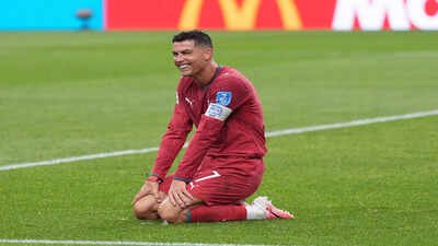 portugal39s cristiano ronaldo makes history on day 13 of world cup and other highlights in photos