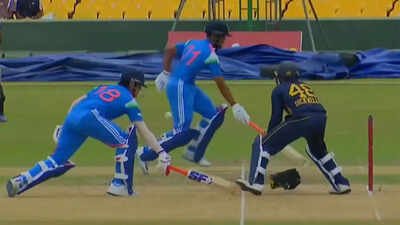 priyansh arya run out