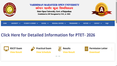 ptet 2026 admit card