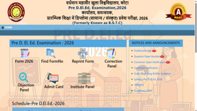 rajasthan bstc pre deled result 2026