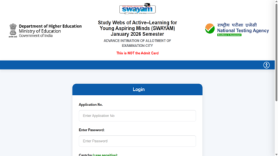 swayam january 2026