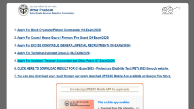 upsssc city intimation slip 2026 expected to be released soon