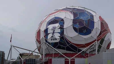 vancouver turns its science world museum into a giant 17 story soccer ball for the world cup