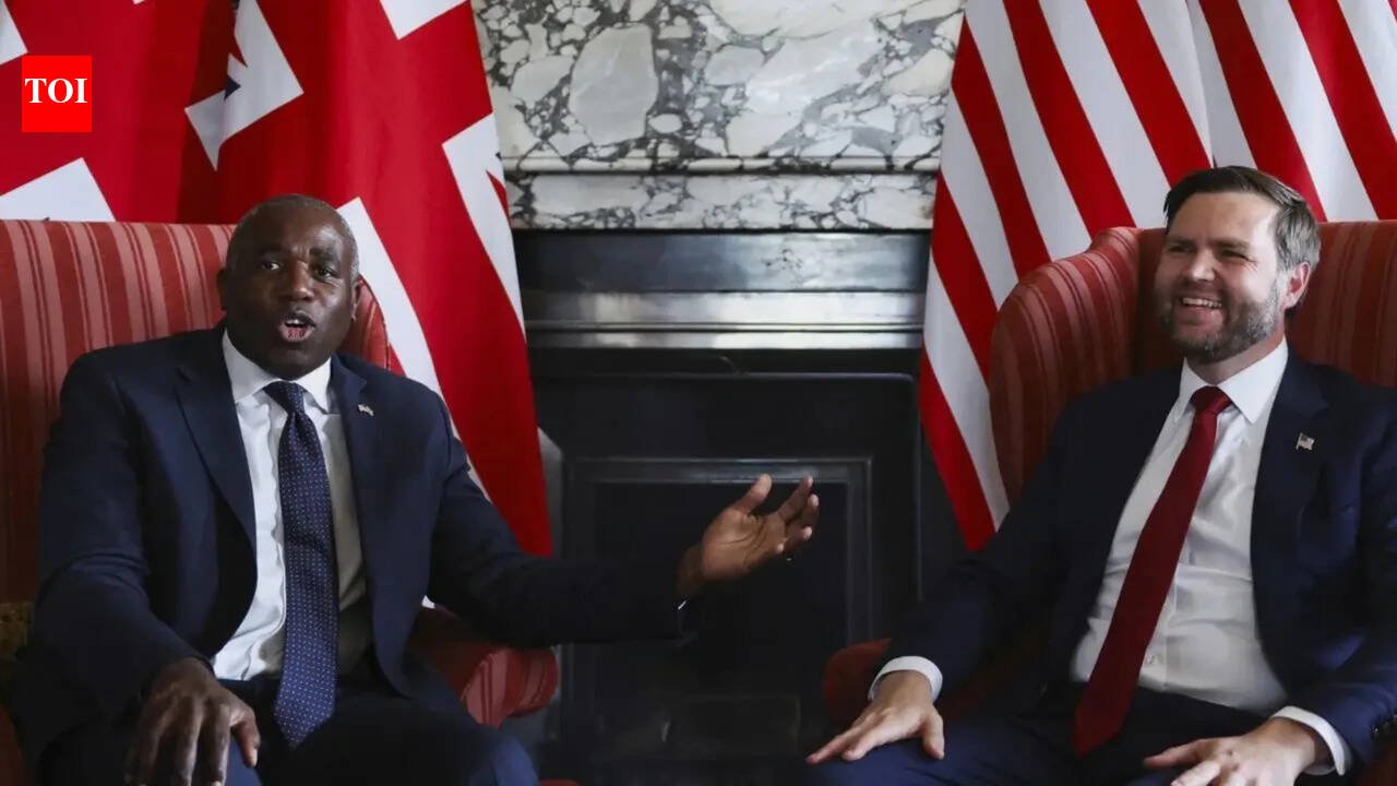 ‘Mr Vice President youre wrong David Lammy rejects Vances ‘mass