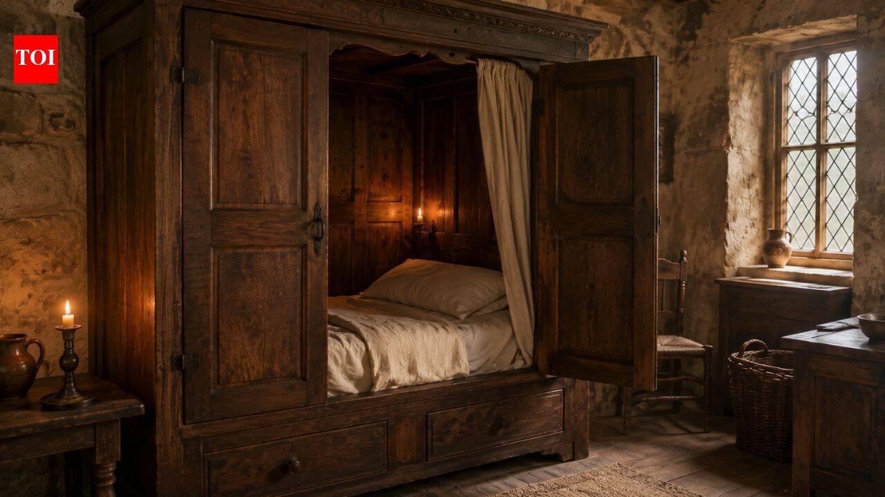 Why people slept inside wooden cupboard beds for hundreds of