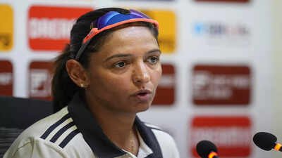 chennai india women39s captain harmanpreet kaur addresses a press conference ahe
