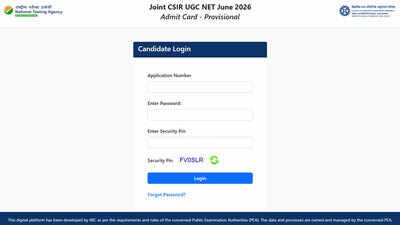 csir ugc net june 2026 admit card released