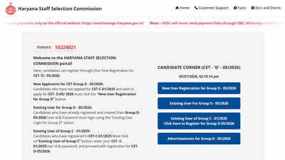 haryana hssc cet group d 2026 applications end today as registration window closes for eligible candidates statewide