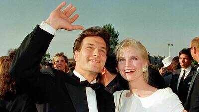 inside patrick swayze and lisa niemis decades long love story from teenage sweethearts to soulmates the moment i looked in his eyes