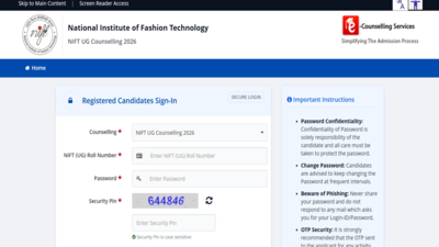 nift counselling 2026 round 2 preference window opens candidates can edit choices till july 5