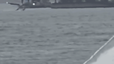 nyc sea plane crash land