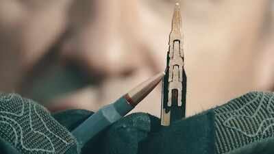 russian mnogotochie anti drone bullet