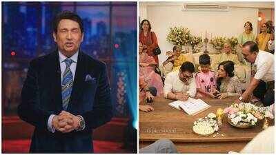 shekhar suman takes a dig at aamir khans third marriage with gauri spratt our government cant run a double engine hes running a triple engine