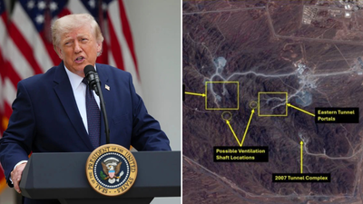 trump pickaxe mountain