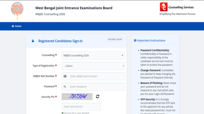 wbjee second round of counselling registrations 2026 ending today