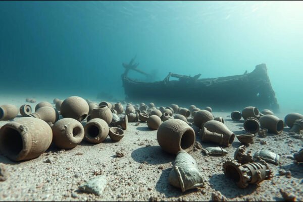 A 2400 year old shipwreck found off Greece is still carrying hundreds