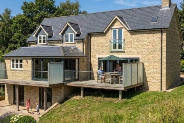 A couple built a four bedroom home in Wiltshire for their