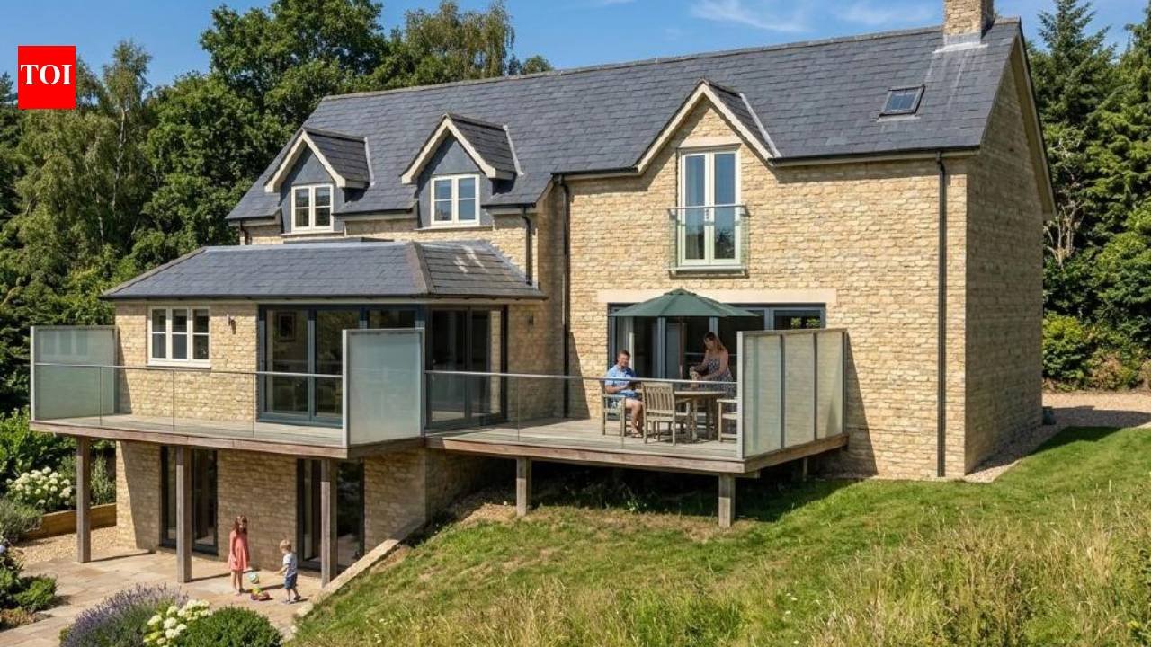 A couple built a four bedroom home in Wiltshire for their