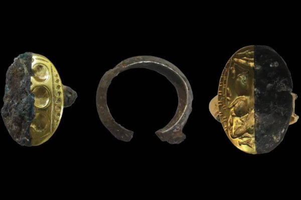 Ancient Greek elites wore jewellery made from metal that fell