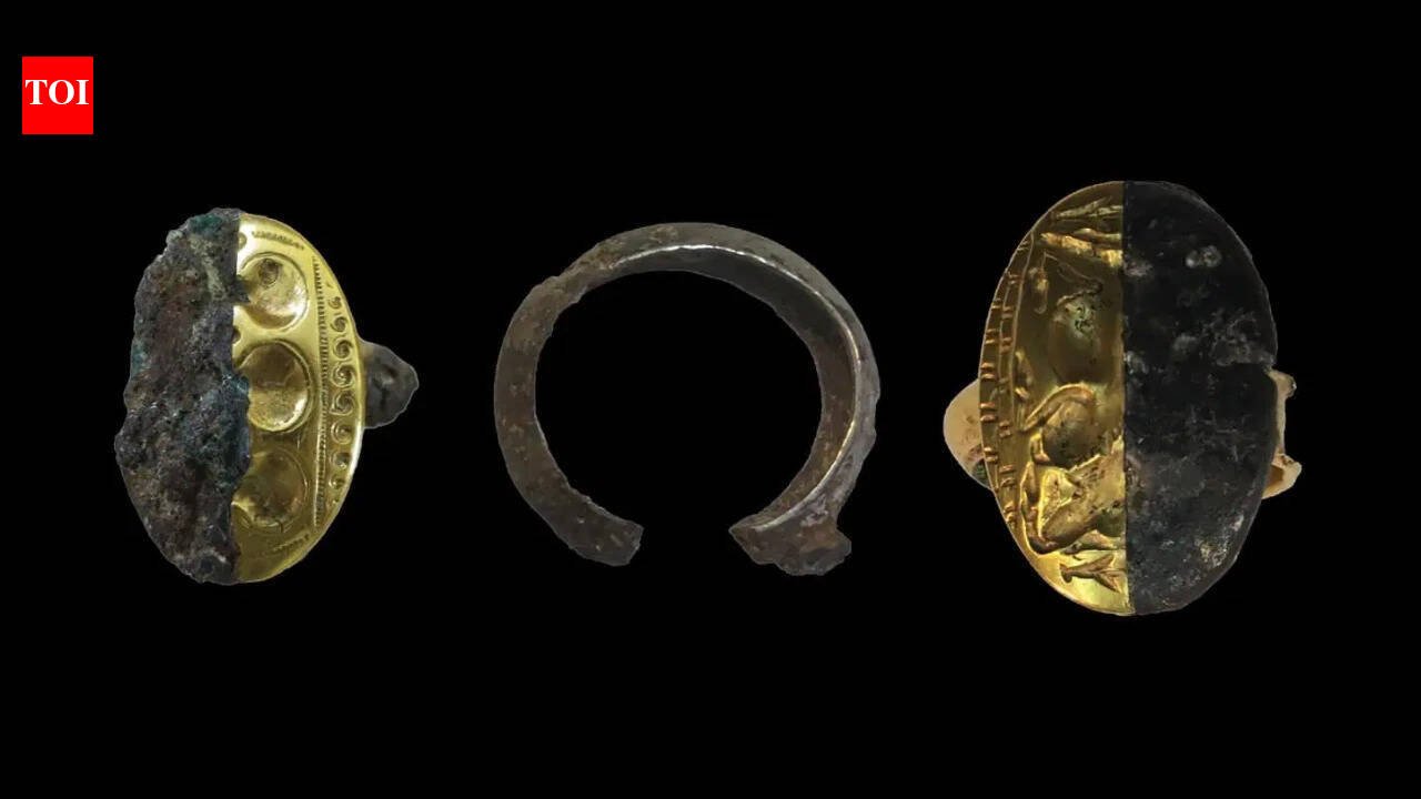 Ancient Greek elites wore jewellery made from metal that fell