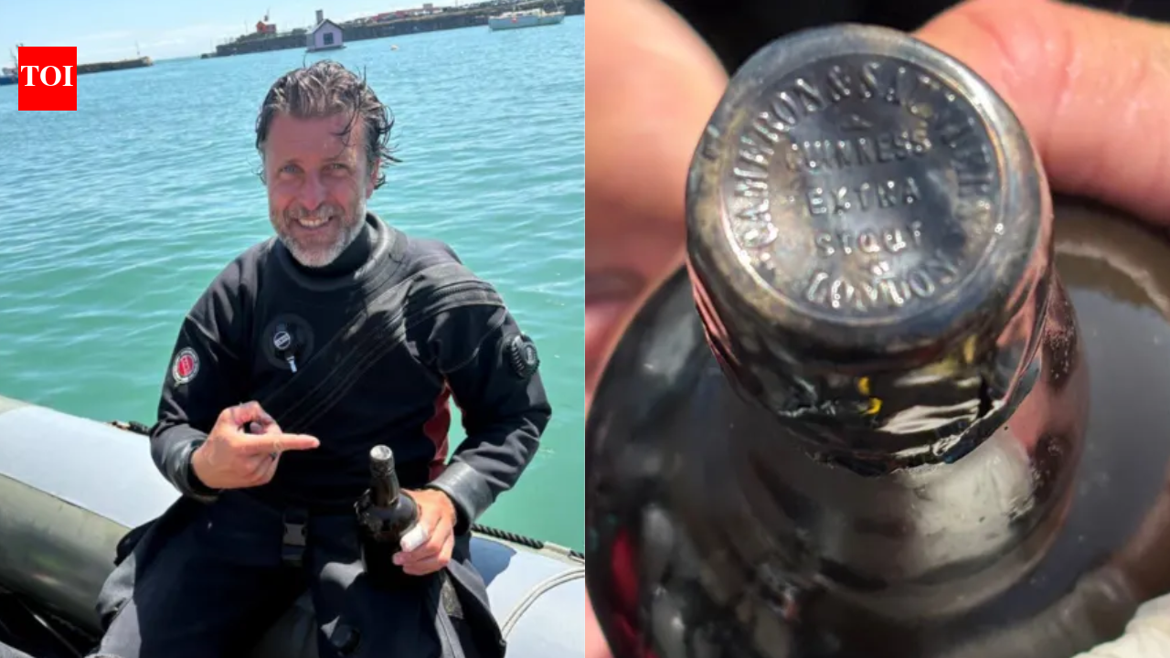 Divers find 162 year old Guinness bottle off UK coast scientists hope