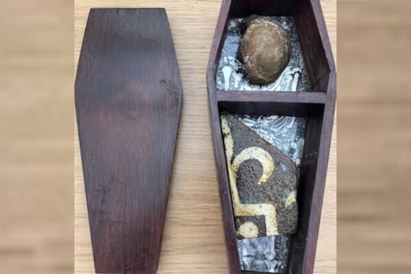 In 1956 an 11 year old took an abbots kneecap and medieval
