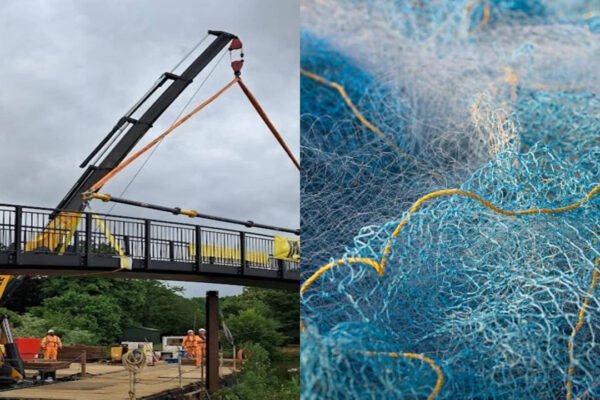In 2024 England turned old fishing nets into a 16 metre