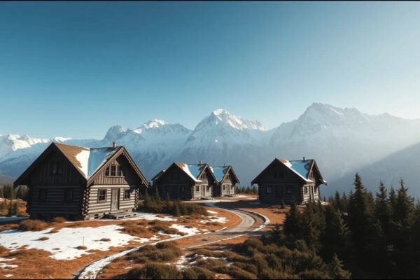 One key opens hundreds of cabins stocked with food across