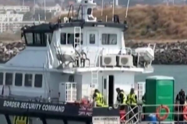 Over 170 migrants rescued after Channel boat catches fire UK