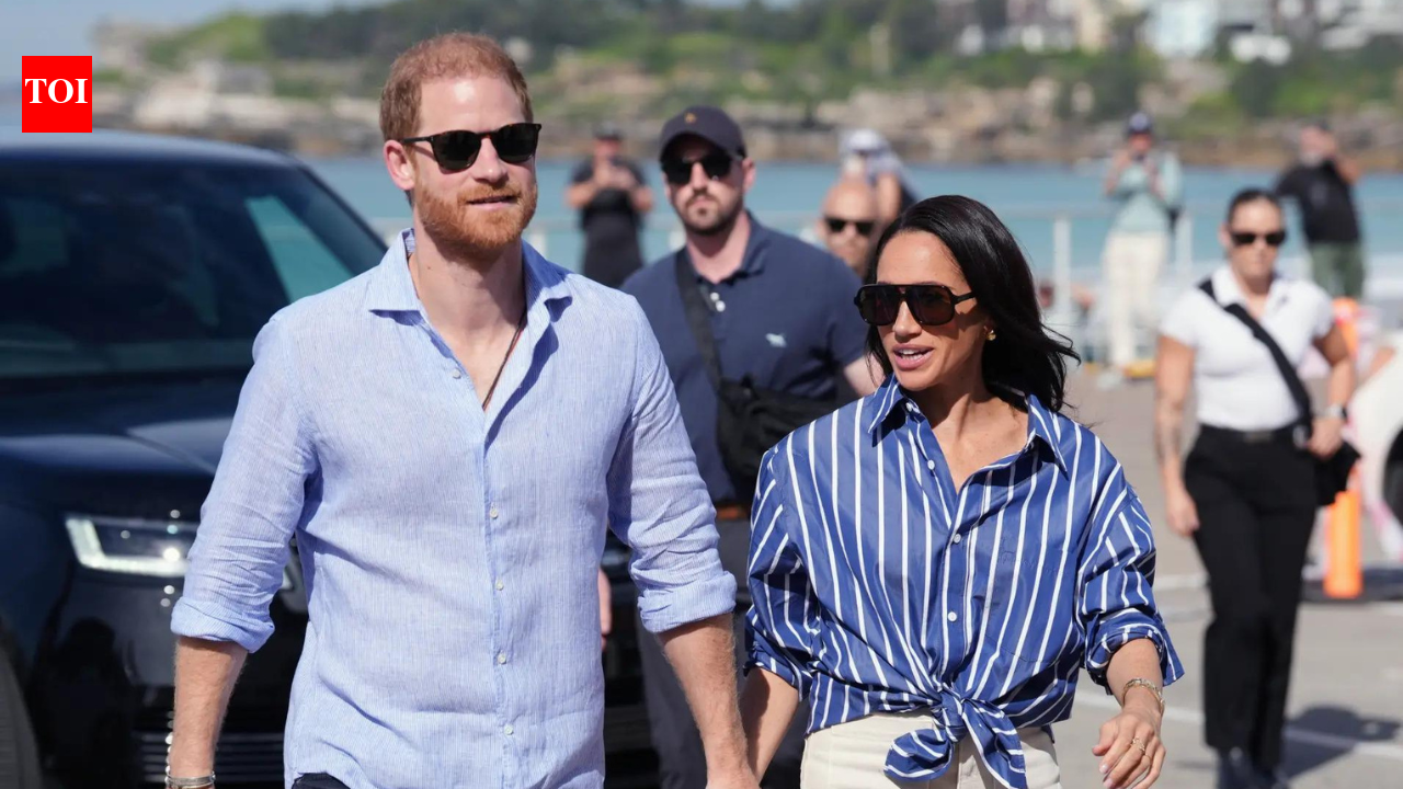 Prince Harry Meghan and children arrive in UK after 6