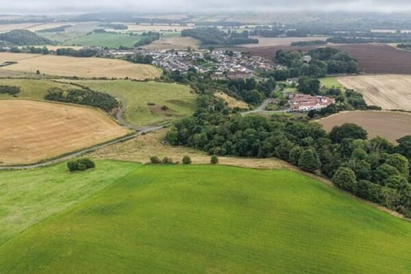 Tiny Scottish village of 200 homes in Auchtertool Fife fights