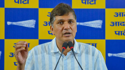aap delhi chief saurabh bharadwaj questions bjp over bjp mps visit to sajjan kumars residence file photopti