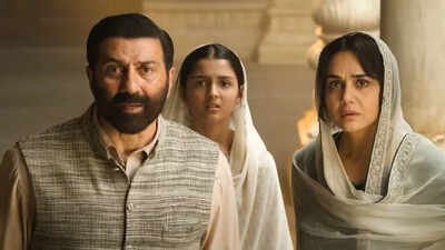 batwara 1947 box office collection day 1 sunny deol and preity zintas partition drama lags behind awarapan 2 earns 575 crore in india