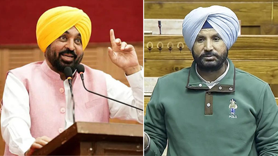 bhagwant mann and amarinder singh warring r