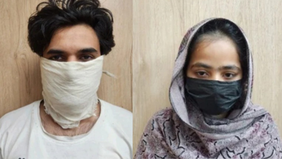 delhi police arrested a city couple for their alleged involvement in anti national acts