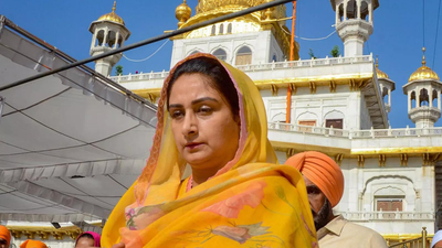 harsimrat kaur badal targets aap congress over sacrilege