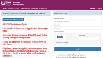 ignou 2026 admissions deadline