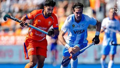 india knocked out of fih mens world cup 2026 after 3 5 defeat against argentina