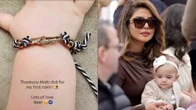 malti marie chopra jonas sends first rakhi to cousin neer priyanka chopra and parineeti chopra share heartwarming family moment