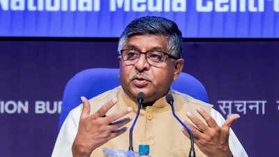 new delhi union minister ravi shankar prasad addresses a press briefing on cabi