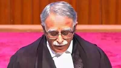 outgoing sc judge sanjay karol addressing his farewell speech