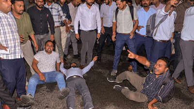 selected jssc cgl candidates protest cancellation
