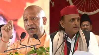 up cm yogi adityanath and sp supremo akhilesh yadav